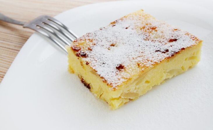Cottage cheese casserole - the most delicious dessert on the goiter diet menu
