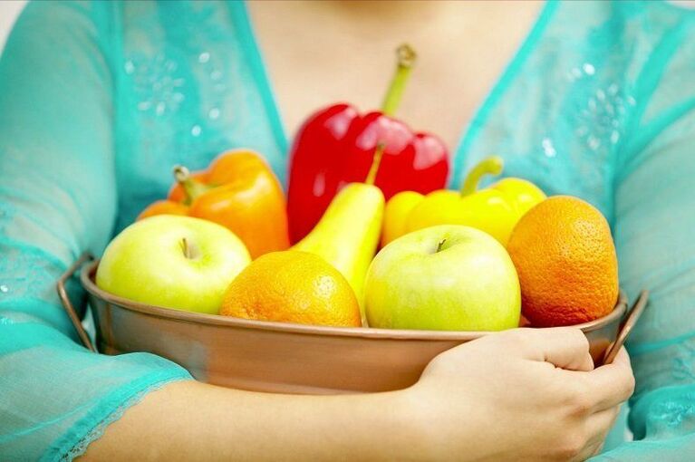 Fruits and vegetables for weight loss